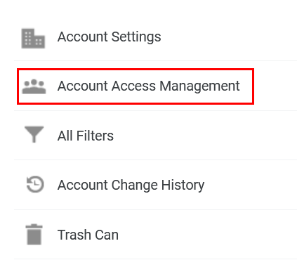 Account Access Management