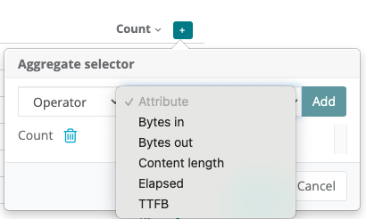Group table CDN columns selector attributes